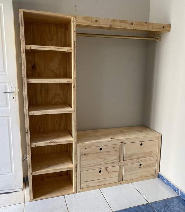 Closet de madera